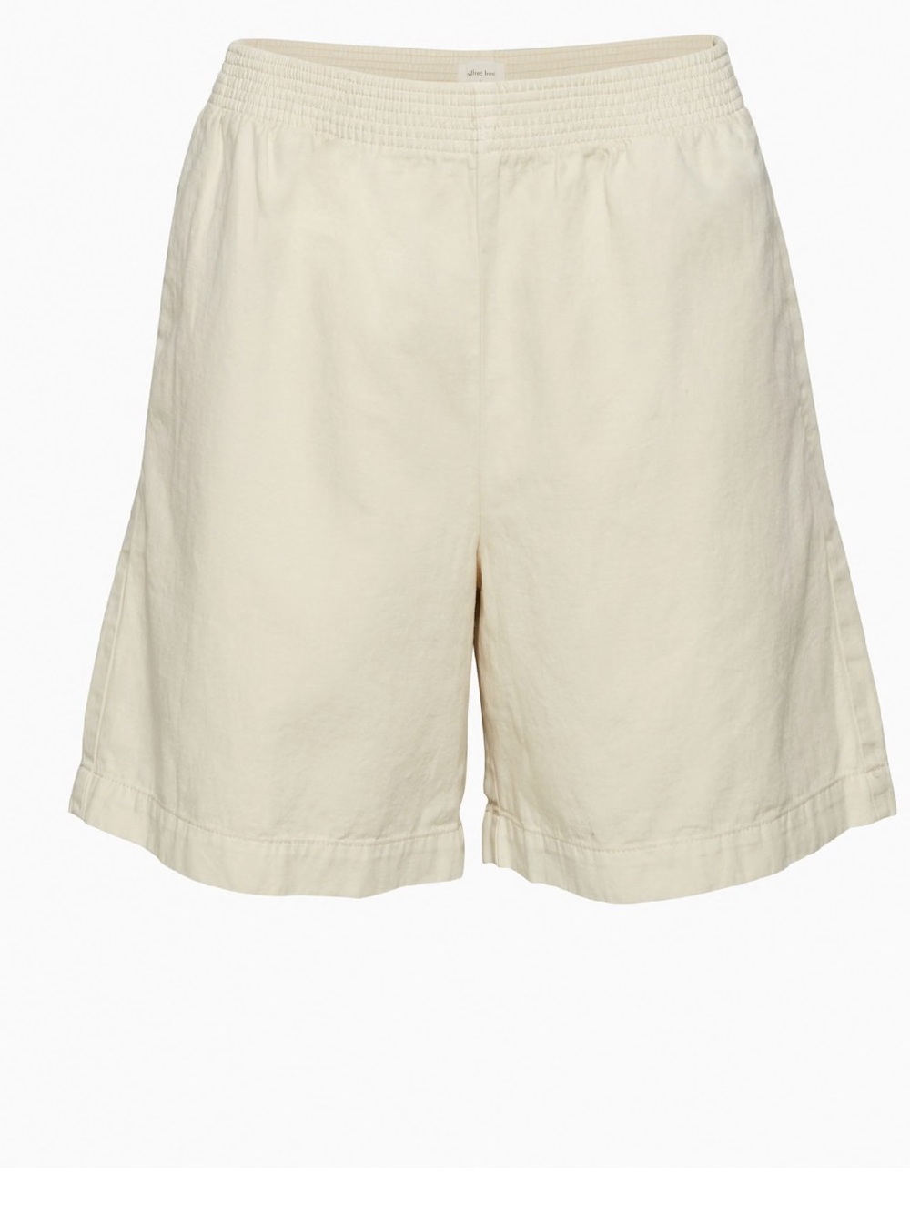 Aritzia Wilfred Free Nova 7" Cream Bermuda Shorts